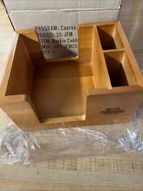 Cuervo Tradicional Wooden Bar Caddy - Brown
